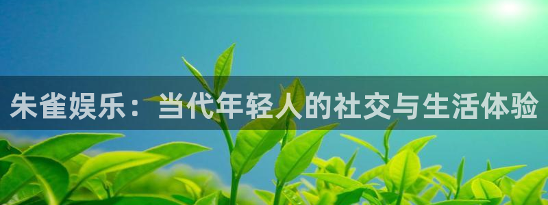 足球比赛比分500网：朱雀娱乐：当代年轻人的社交与生活体验