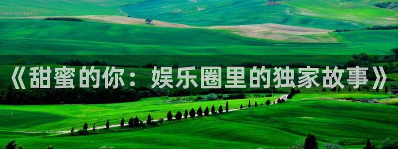 今天是球比赛500网：《甜蜜的你：娱乐圈里的独家故事》
